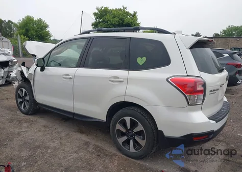 2017 Subaru Forester 2.5I Premium из США, поврежденный, VIN JF2SJAEC4HH418526